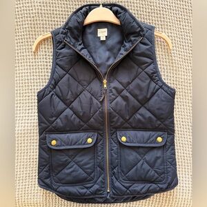 J.Crew women’s vest navy